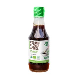 THE GIFT OF NATURE SOK SANL Coconut Aminos Low Sodium Soy Sauce Alternative Liquid Coco Aminos Gluten Free and Non-GMO Alternative bbq sauce, oyster sauce, teriyaki sauce, dipping sauce