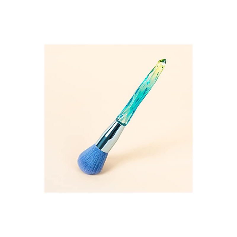 Kit de 10 Brochas de Mango Cristal Chandelier Azul