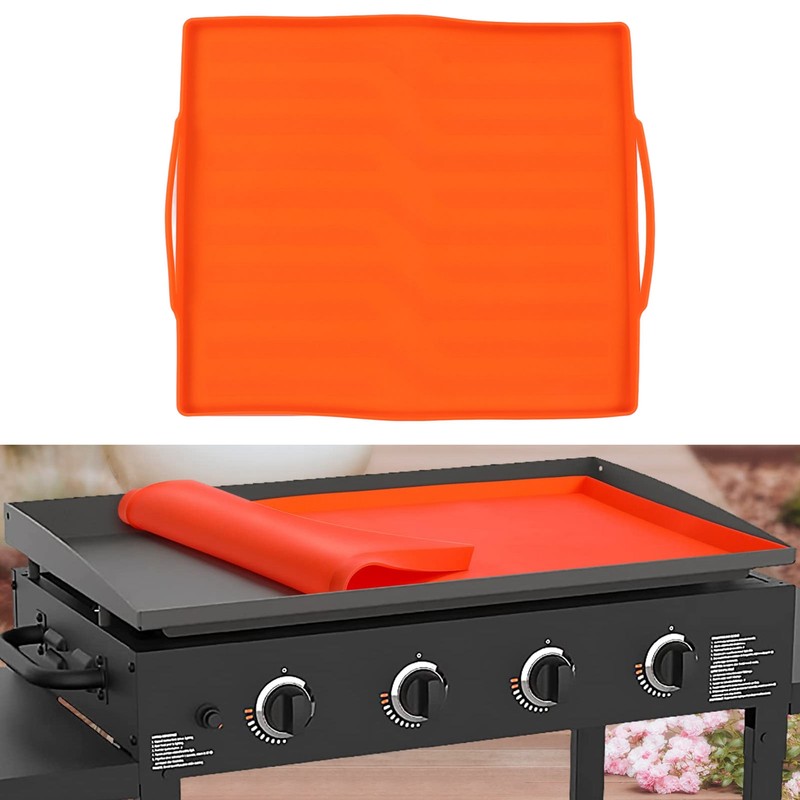 Griddle Mat Silicone Grill Cover Protective Grill Cover BBQ Grill