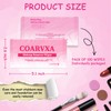 COARVXA 100 Count Makeup Remover Wipes Mini Makeup Wipes Travel
