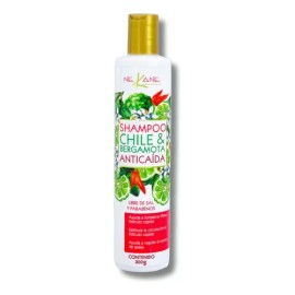 Shampoo Nekane De Chile Y Bergamota Anti Caida Cabello 300 G                                                                                          