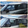 Compatible with Land Rover Defender 110/130 2020-2024 Side Window Deflectors,