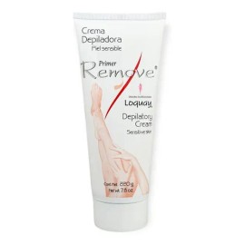 Crema Depiladora Loquay Piel Sensible Primer Remove 220 mL Cuerpo