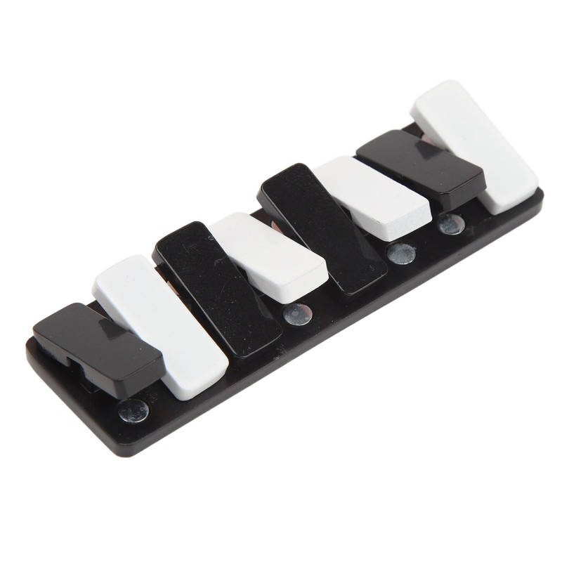 Piano Key Haptic Clicker Toy Zinc Alloy Adult Office Portable