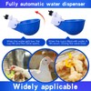 Tiangrid 49 Pcs Automatic Chicken Waterer System Includes Chicken Water