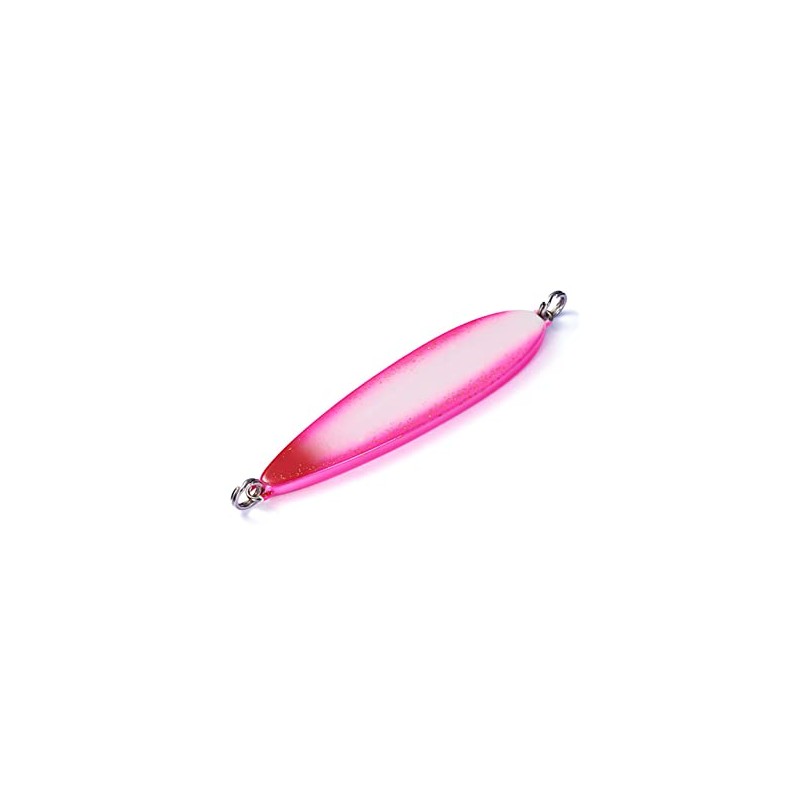 Jackson Salmon Baron Slim Spoon 77mm 45g Pink Glow PKG