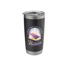 My Partner Thinks Im On A Yoga Retreat Im Actually In Heaven Stainless Steel Insulated Tumbler