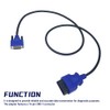 TWDRET 493113 OBD2 Cable USB Link 2+3 Fit for NEXIQ