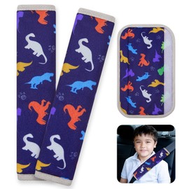 Unicorn Castle Pack of 2 Seat Belt Pads, Car Seat Belt, Shoulder Pads, Belt Pads, Protective Cushion Padding for Seat Belt