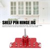 Shelf Pin Jig, 2 in 1 Shelf Pin Drilling Jig,