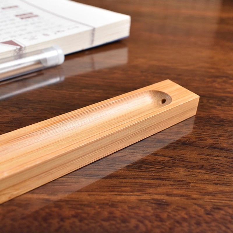 Lanito Incense Burner, Bamboo Horizontal Incense Plate, Stylish Incense Holder,