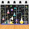 Fitumiw Chemical Science Birthday Party Backdrop 7x5ft Chemical Experiments Science