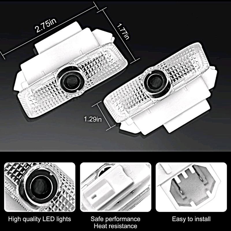 Infiniti Welcome Courtesy Car Door Decor - Quantity: 4 Pack