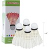 LED Badminton Birdies, Arespark Pack-8 Badminton Shuttlecocks LED, Dark Night