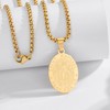 Yaumatea St. Raphael Necklace, Patron Saint of Travelers & Blind,