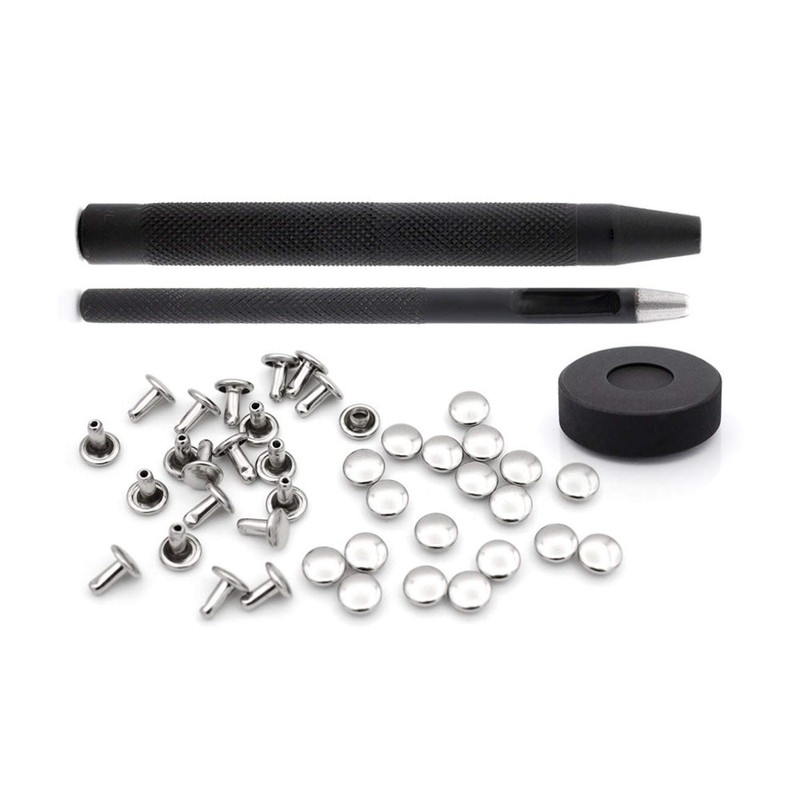 CRAFTMEMORE Rivet Setter for Double Cap Rivet Stud, Rivet Setting