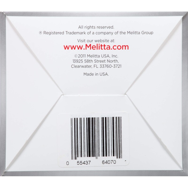 Melitta Single Cup Pour-Over Cone Coffee Brewer, Red (Pack of