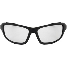 2 Pairs of Raze Eyewear Black ANSI Z87.1 Motorcycle Safety Glasses 1 SR1 Frames Clear Lenses and 1 SR2 Amber Lenses