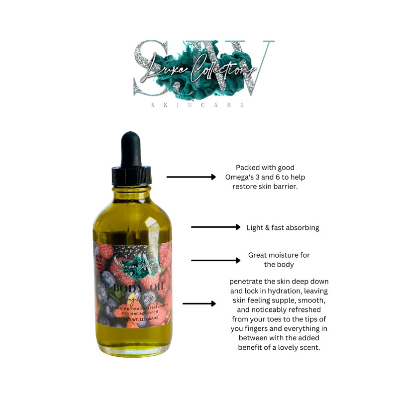 Bougie Berry Body Oil