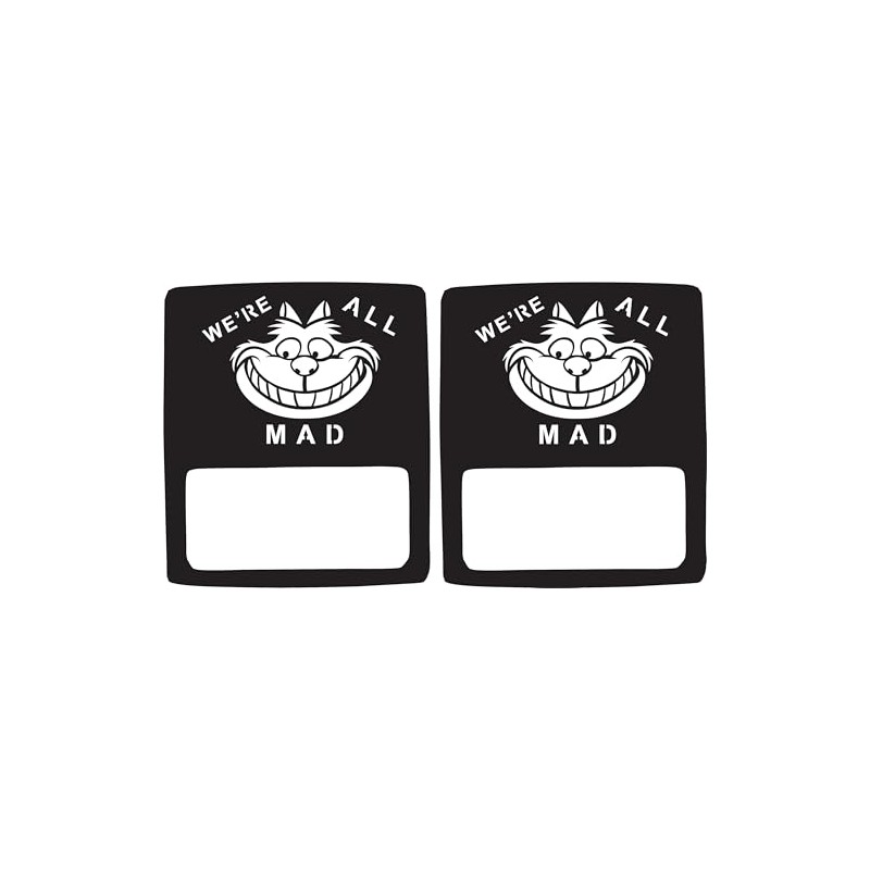 JeepTails Cheshire Cat Tail lamp Light Covers Compatible with Jeep