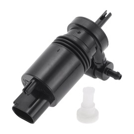 X AUTOHAUX Windshield Washer Pump with Grommet Windshield Washer Fluid Pump Fit for Dodge Durango for Jeep Compass Windshield Wiper Pump No.5179153AC - Pack of 1