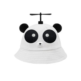 SIEBOLD Propeller hat, panda hat with propeller, propeller hat, funny panda hats, fancy dress hat, for adults and children for carnival party costume props party gift