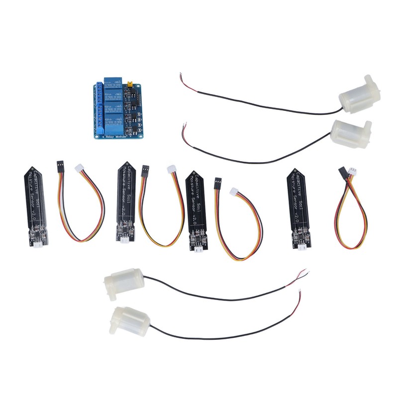 Automatic Irrigation Kit Self Watering System 4 Way Relay for