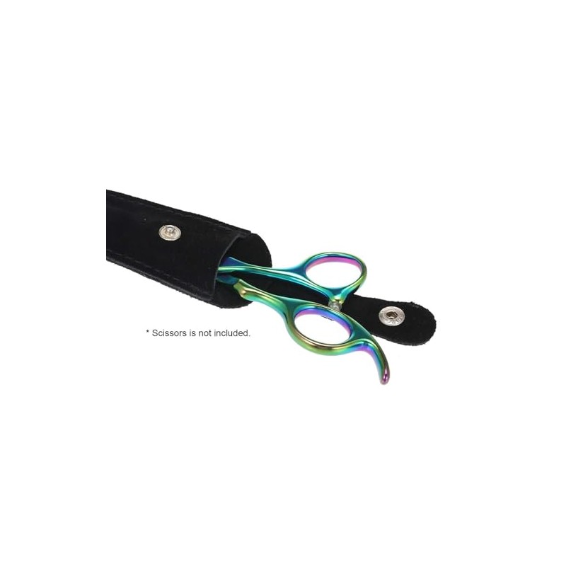 Scissors Bag Sheath Safety Leather Scissors Cover Protector Hair Scissor