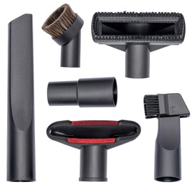 Yinuoma 6 Piece Set Vacuum Attachments Accessories Henry Hoover Attachments Nozzle Crevice Tool for 35mm to 32mm Henry Hoover Parts,Compatible with Shark Hoover Attachments