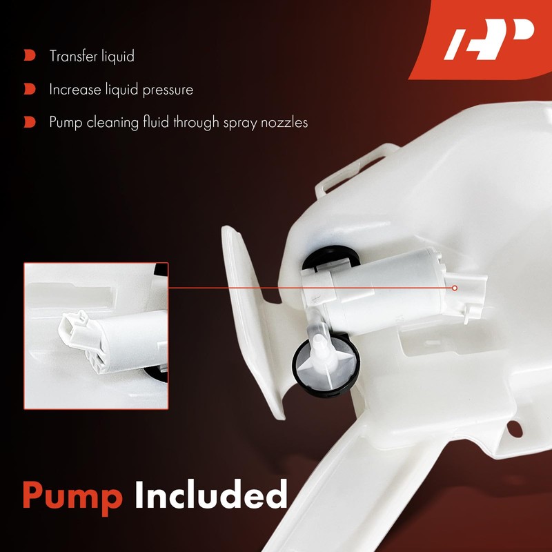 A-Premium Windshield Washer Reservoir Tank Assembly Compatible with Honda CR-V