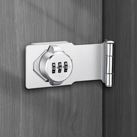90-Degree Combination Door Lock with Screws Lock