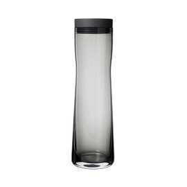 Blomus Water Carafe, Glass, Black and glass coloured, 1 L