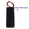 LampVPath (Pack of 5 Single 1AA Battery Holder with Cover
