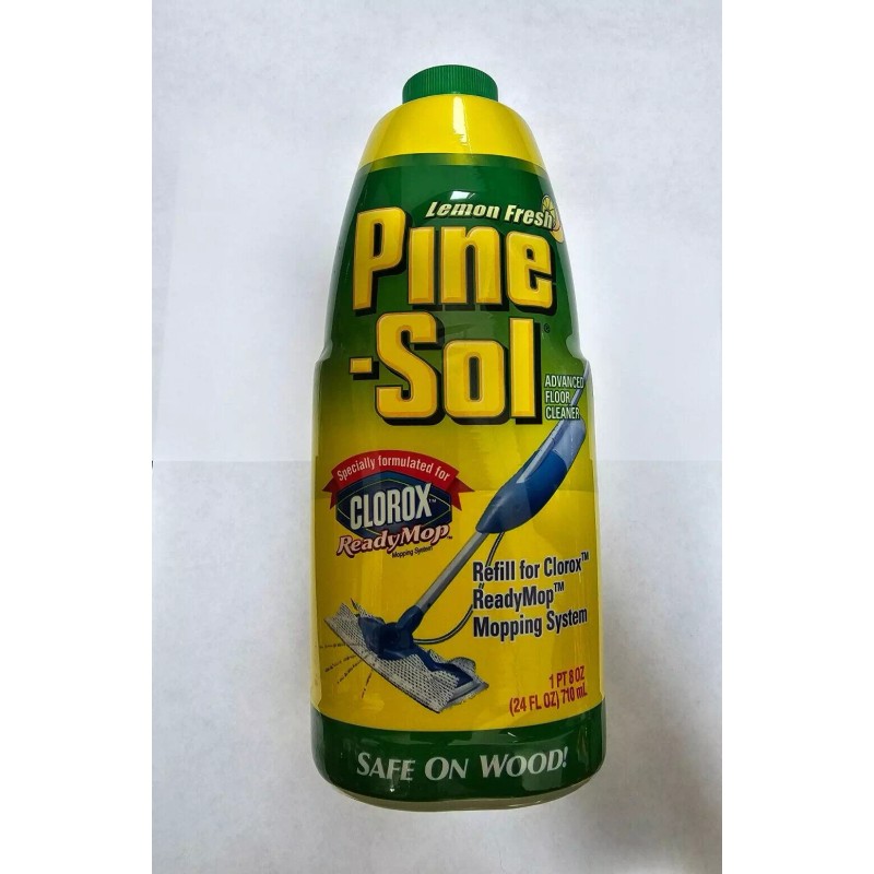 Pine-Sol Clorox Ready Mop Pinesol Lemon Fresh Advanced Floor Cleaner