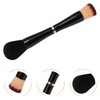 TOVINANNA Dual-ended Makeup Brush Set Foundation Concealer Powder Blush Travel