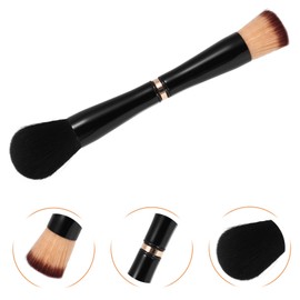 TOVINANNA Dual-ended Makeup Brush Set Foundation Concealer Powder Blush Travel Size Women's Makeup Tool