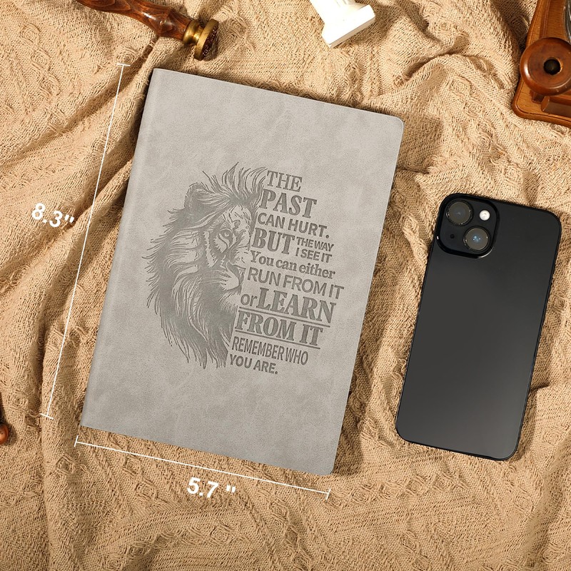 CAGIE Leather Journal for Men Soft Cover 256 Pages Lined
