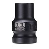 ATOOLMIC Shallow Impact Socket, Metric, 1/2-Inch Drive, 11mm,6 points(Shallow AT1211S)