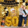 50th Birthday Decorations for Men, 50 Birthday Decorations with Happy