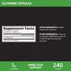 Optimum Nutrition L-Glutamine Muscle Recovery Capsules, 1000mg, 240 Count (Package