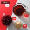 Eatex Glass Measuring Cups Set of 3 - Liquid Measuring