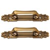 2Pcs/Set European Style Antique Zinc Alloy Hardware Kitchen Bathroom Cabinet