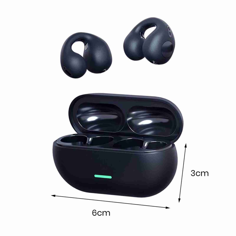 Bluetooth Earphones Smart Touch Control Ergonomic Wireless Cilp Ear Bone