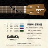 kamaka kamaka Ukulele Strings Tenor Low G Set Small –