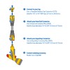 HOZELOCK - Hose Connector Plus ø 12.5mm - 15mm (1/2"-