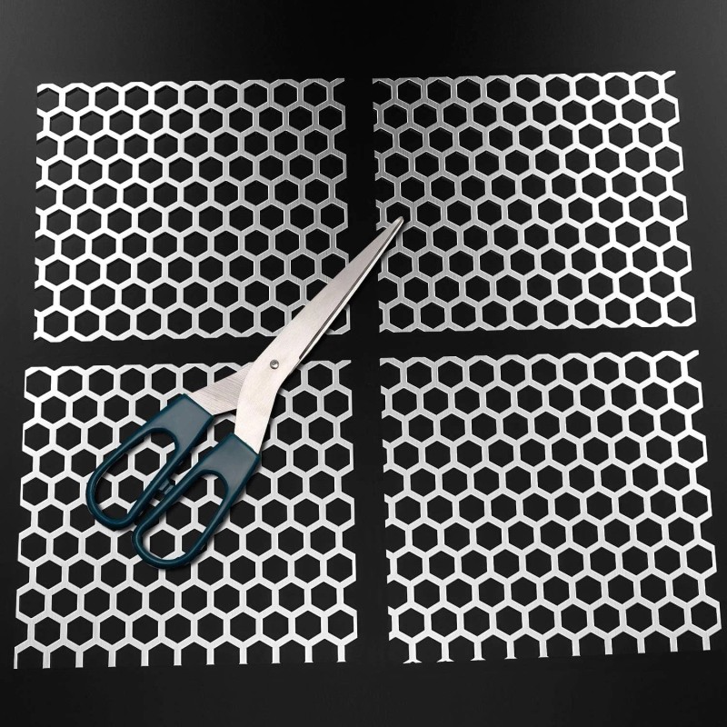 Zhanmai Dryer Vent Grill Screen with Aluminum Built Bird Guards