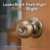 Copper Creek Colonial Privacy Interior Door Knob – ANSI Grade-3
