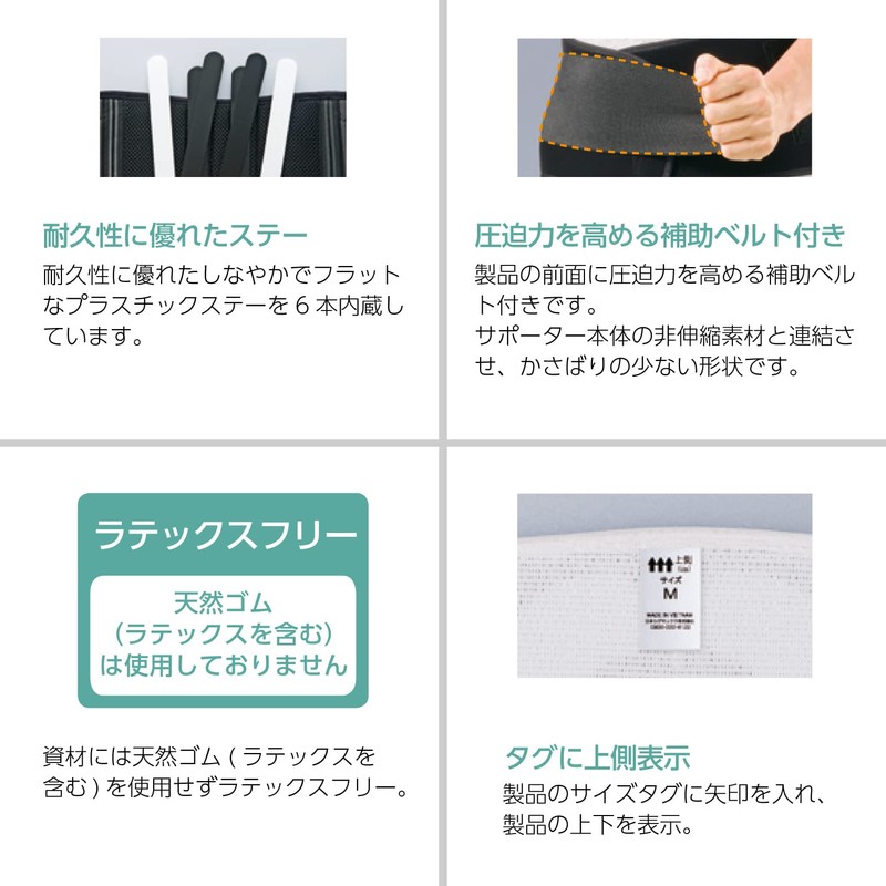 Nippon Sigmax Max Belt S2 323211(S) Lower Back Pain Belt