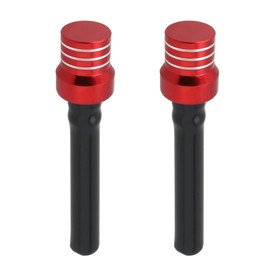 OTOTEC 2pcs Red Motocross Breather Hose Motorcycle Fuel Tank Breather Vent Hose Compatible with MX Compatible with Enduro Compatible with Trials