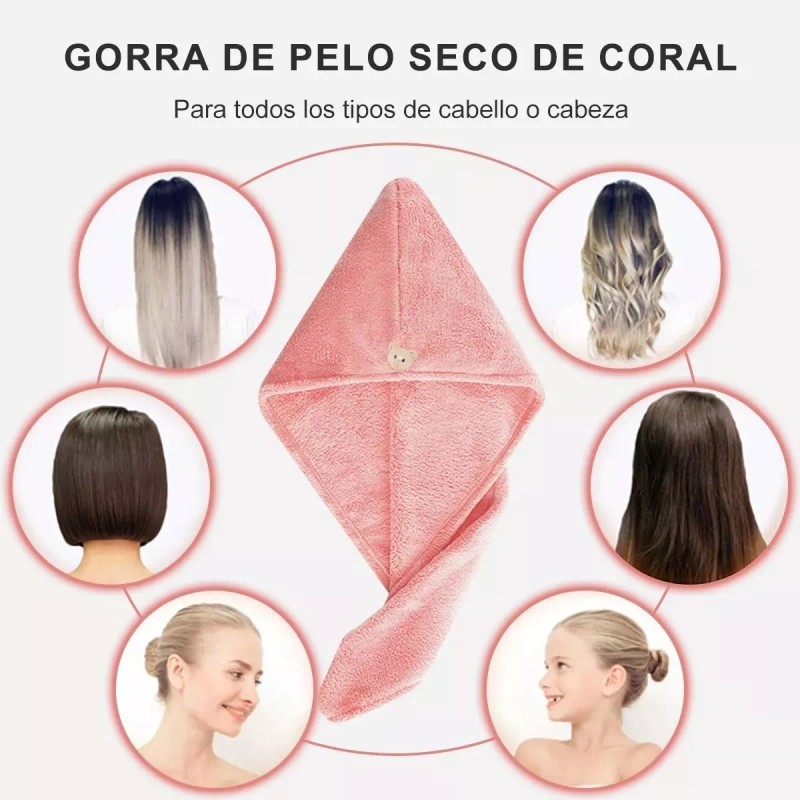 Total Supplier Toallas De Microfibra De Rápido Secado Para Cabello